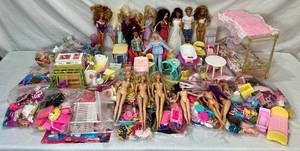 Barbie Dolls, Kelly Dolls, Furniture, Barbie Motorcycle Collection