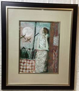 Sabzi Birds of Winter Limited Edition Giclee on Paper  #10195
