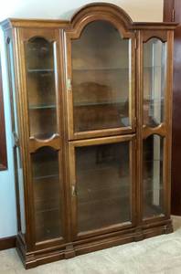Jasper Cabinet Co. Lighted Display Cabinet
