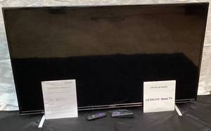 Hitachi 55 4K TV Built in Roku