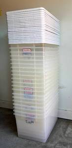 Sterilite 66Qt Clear View Totes Lot 2  - 20 pieces