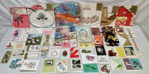 Vintage Hallmark Cards, Placemats, Invitations and more