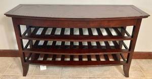 Console Table with 3 Shelves