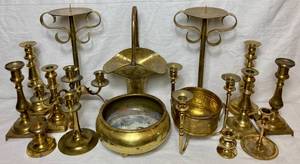 Brass Collection - Bowls and Candle Holders