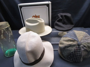lot 44 image: Hats Stetson,  Donegal Tweed, Packable