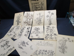 lot 76 image: Pen & Ink Drawings