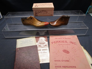 lot 81 image: Wooden Shoe Forms, Books