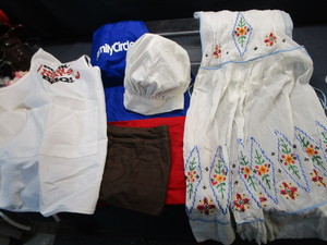 lot 87 image: Aprons Embroidered, BBQ, Chefs Hat