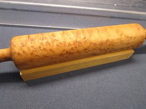 lot 125 image: Birds Eye Maple Rolling Pin