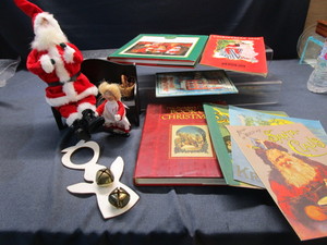 lot 183 image: Christmas Books & Figures