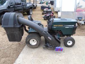 Craftsman 16 hp Kohler Command hydro with bagger. 46� deck. Good used condition. Runs well. As shown.