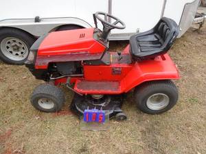Signature 2000 18hp twin 42� deck. Starts easy. Not pretty but works. As shown.