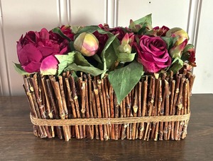 lot 95 image: Fabulous Faux Floral Arrangement
