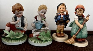 lot 75 image: Vintage Lot of Hummel Figurines including Home from Market and More