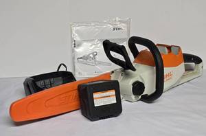 lot 51 image: Stihl Chainsaw with Battery & Charger