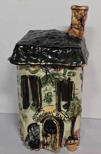 lot 59 image: Blue Sky Grandmas Place Ceramic Tealight