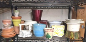 lot 158 image: Diverse Collection of Planters
