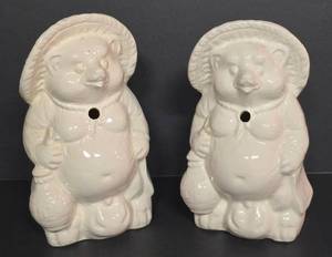 lot 168 image: Pair of Vintage Panda Bear Incense Holders