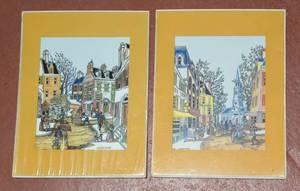 lot 174 image: Pair of J. Dumas Unframed Prints