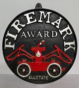 lot 204 image: Allstate Firemark Award