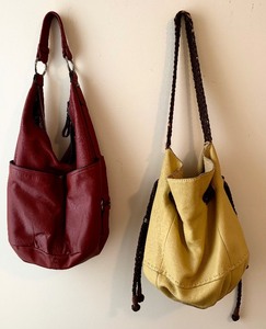 lot 196 image: Lovely Leather Purses in Yellow and Red by The Sak and Tignanello