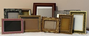 lot 200 image: Variety of Beautiful Pink, Gold, Silver and More Frames  Some New
