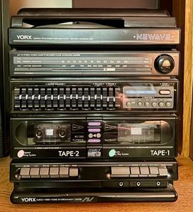 lot 219 image: Small York AMFM Cassette Stereo