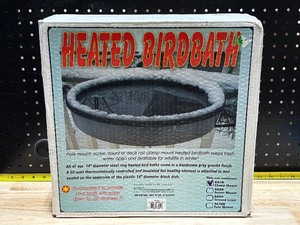 Heated Bird Bath