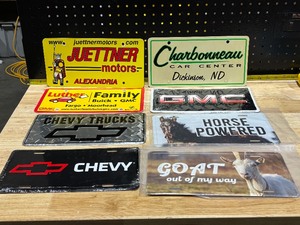 Collectible License Plates