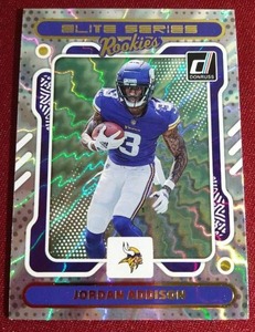 lot 53 image: 2023 Donruss Jordan Addison Elite Series Rookies
