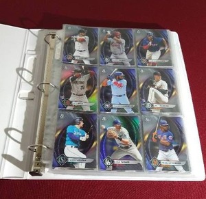 lot 54 image: Album of Bowman Platinum Cards - Includes Stars, Rookies & Parallels