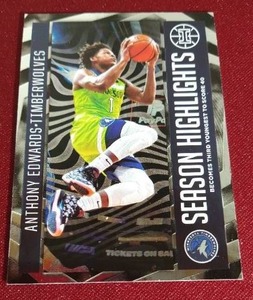 lot 64 image: 2020-21 Illusions Anthony Edwards Rookie Card