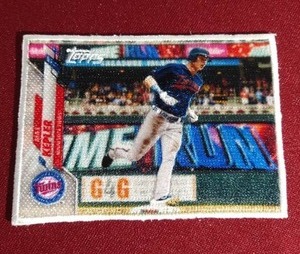 lot 136 image: 2020 Topps Update Max Kepler Boxloader Patch - Awesome