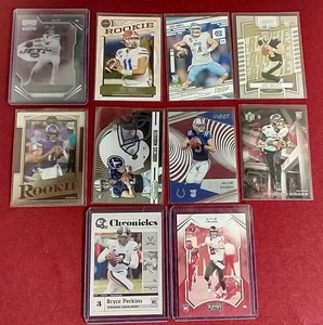 lot 180 image: (10) Quarterback Rookie Cards