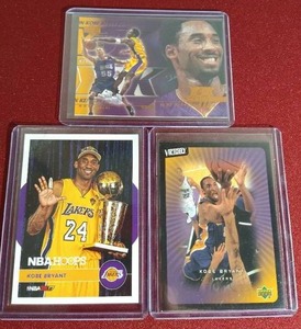 lot 195 image: (3) Kobe Bryant Cards