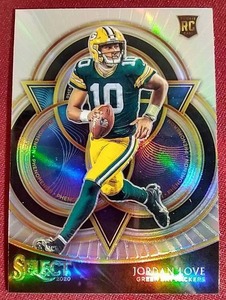 lot 210 image: 2020 Select Jordan Love Prizm Rookie Card
