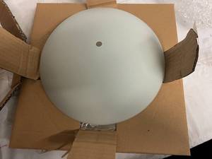 lot 5 image: 2 Lithonia Lighting Decor Round Ceiling Lights