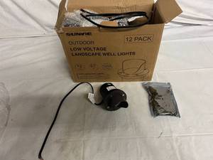 lot 12 image: 12 Sunvie Outdoor Low Voltage Landscape Well Lights