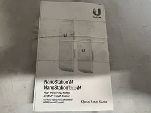 lot 16 image: NanoStationM High-Power 2x2 MIMO airMAX TDMA Station