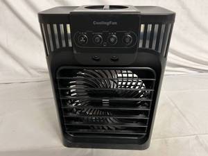 lot 49 image: Black Wireless Cooling Fan