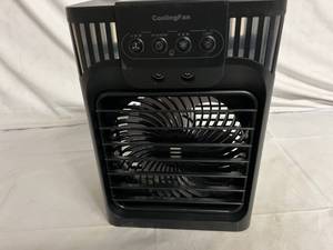 lot 50 image: Black Wireless Cooling Fan