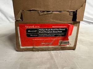 lot 279 image: 20 x 1lb Boxes of Steelinx Drywall Screws - 1 14