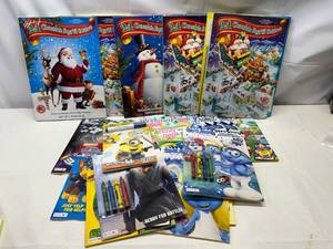 lot 10 image: MM. Variety of ColoringActivities Books & 5 Advent Calendars
