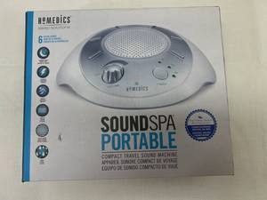 lot 14 image: MM. HoMedics Portable Sound Spa