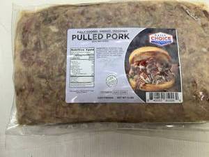 lot 54 image: C. 5lbs Daily Choice Pulled Pork