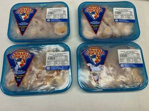 lot 64 image: L. 4x avg Wgt 4.5lbs(will not be the exact weights as photo)Air Chilled Smart Chicken Party Wings