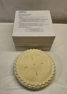 lot 91 image: B. 3x 8 Chef Pierre Pies-2 apple & 1 Peach