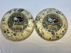 lot 94 image: K. 2x29.8oz Deluxe House of Pizzas