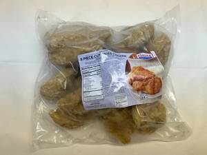 lot 245 image: G. 8 Piece Cut Fried Chicken Uncooked