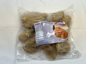 lot 246 image: G. 8 Piece Cut Fried Chicken Uncooked
